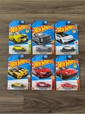 Hot Wheels Sport Cars (Sealed)